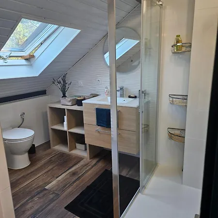 Appartement 62 M2 Neuf Au Calme Climatise Avec Parking & Proche Colmar Et Mulhouse شقة